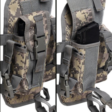 Unloading system, camouflage gray-4