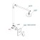 The shower system wasserkraft a12667white, built -in, tropical shower, white