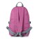 Youth backpack, synthetic fabric, 285x440x135 cm, roses/black