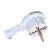 Invivers-invisible fork, 16 a, with salary, white