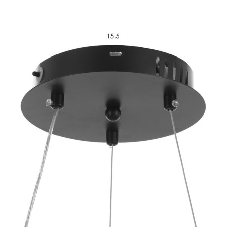 Alkhen Lumber Led 70W 3000-6000K Black 45x45x10.5-110 cm Bayerlux-6