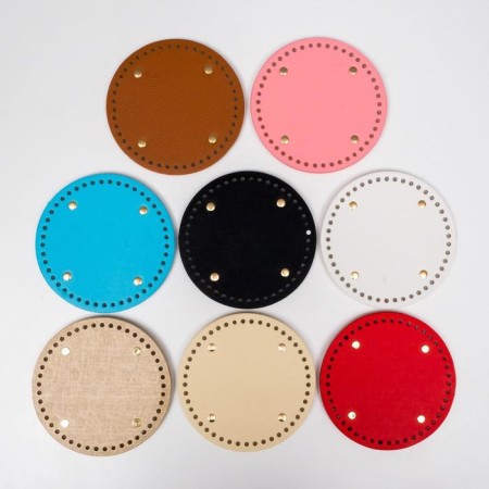 The basis for knitted products to the leatherette "Round" mix 15 cm