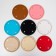 The basis for knitted products to the leatherette "Round" mix 15 cm