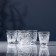 Set of crystal stops for wine, 25 ml, 6 pcs