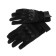 Motorcycle gloves with protective inserts, size m, black