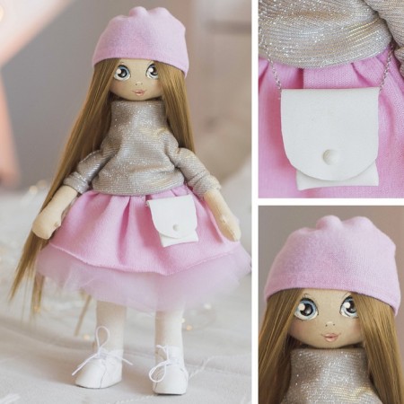 Sewing kit. Interior doll "Dolly", 30 cm-5