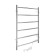 Room -heated towel electric Tera "Classic", 500x800 mm, 6 crossbars