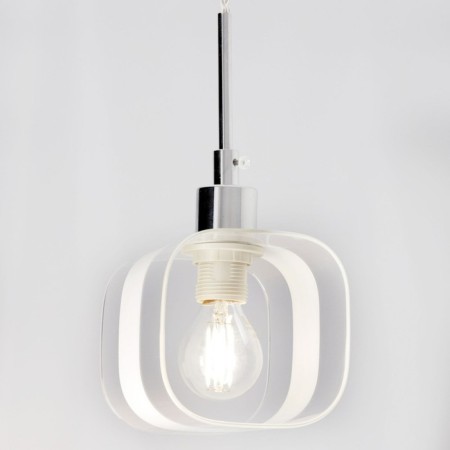 Suspended Citilux Virta CL139012, 12x10x25 cm, 1x60W, E14, gray color.-4