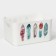 SERENITY storage basket, 2.3 l, 23 × 15 × 12 cm, snow-white color