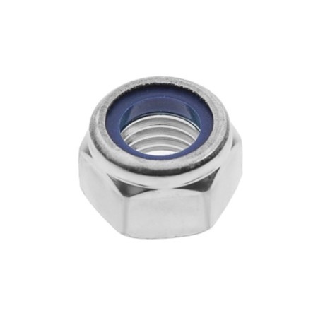 Hack with a locking ring, M6 galvanized, Din985, 1 kg