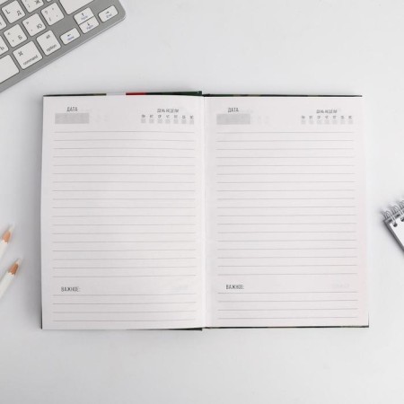 Diary "Real Man" A5, 80 sheets-2