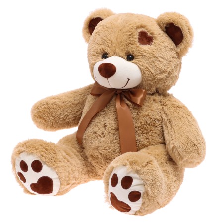 Soft toy "Bear Tony" Coffee, 90 cm-1