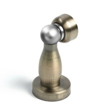 Door stop, magnetic locusts, antique bronze color