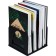 Top for magazines and papers (sorter) Istanm, team, 4 departments, black