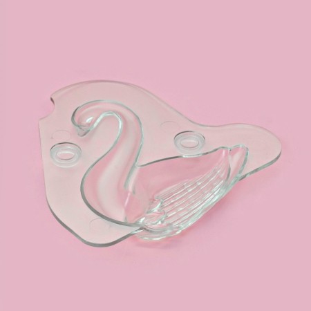 Mold "Swan", 13 × 4.7 × 14.5 cm, the color is transparent-3
