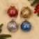 Set of balls plastic D-7 cm, 4 pcs "Festival" MIX
