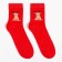 New Year's gift set KAFTAN HAPPY YEAR, socks RR 36-39 (23-25 ​​cm), mask