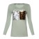Women's longing (tunic), olive color, size 54