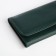 Women's wallet on magnet, green color