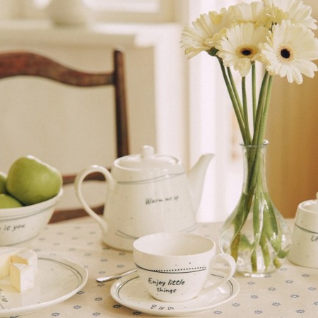 Teapot after a porcelain SL Home "House", 900 ml, 21 × 13.8 × 13.5 cm, white color-8