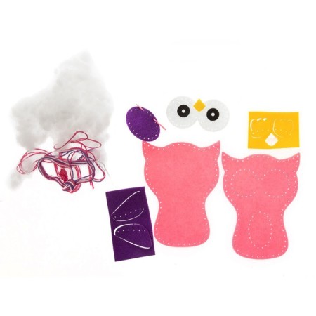 Set for creativity: soft toy made of felt "Council"-1