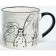 OLAFF mug "Cool guys", 300 ml