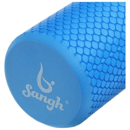 Massage roller SANGH, 30x9 cm, blue color-8