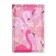Diamond mosaic with a complete filling on the subframe "Pink Flamingo", 20 × 30 cm