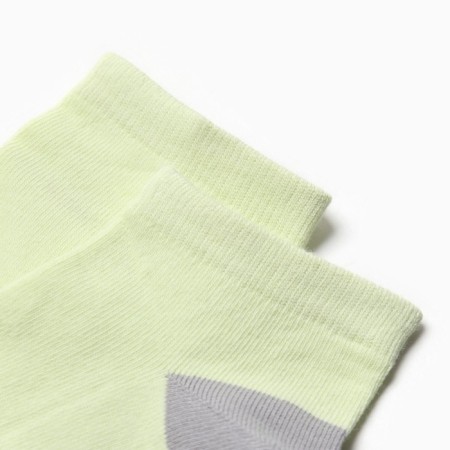 Women's socks shortened, light/gray color, size 23 (35-37)-1
