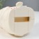 Plastic pendulum "Maneki-Neko White" from the battery 1AA 15.5x11x8 cm