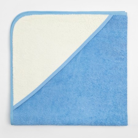 Toward Tensor Corner I, 75x75 cm, milk/blue color, 100% cotton, 360 g/m2-8