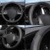 Braid AZARD STELS, eco -leather, carbon fiber inserts, blue, m, black stitching