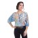 Female blouse, size 42, blue color