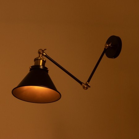 Bra "Gafon" E27 40W Black 18x25x35cm-2