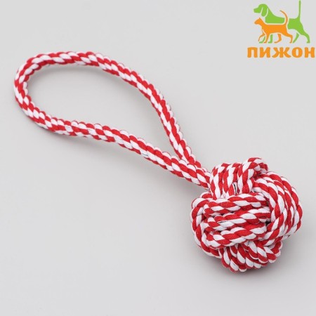 Toy training cable "mace", ball 7-7.5 cm, up to 100 g