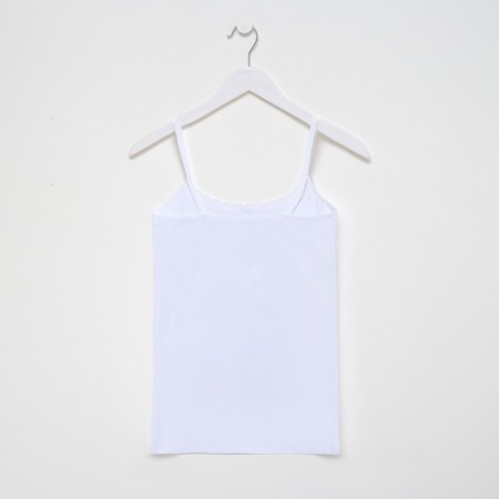 T -shirt female, white color, size 44 (m)-6