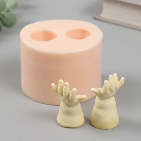 Mold Silicon "Hands" No. 2 2.5x3.3x5.4 2.5x3.3x5.4 cm-2