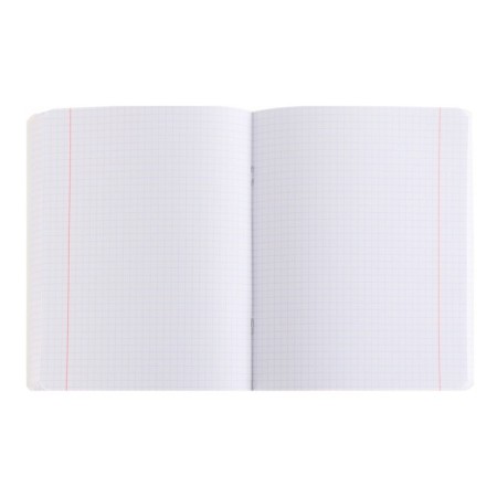 Notebook A5, 96 sheets in a cage on a bg clip "World around", covered cardboard, matte lamination, offset unit, mix-1
