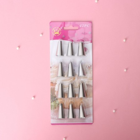 Set of pastry nozzles, d = 1.8 cm, 12 pcs-5