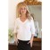 Female pulver, size 50, white color