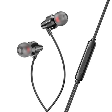 Hoco M90 headphones, wired, vacuum, Type-C, 1.2 m, black-3