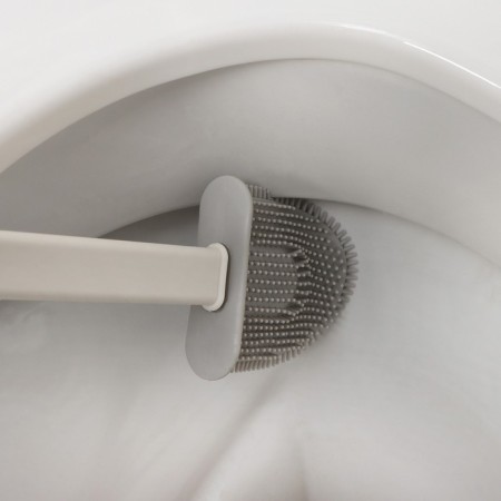 Silicon of the toilet Silicone Dilan “Lila”, 4.3 × 9.5 × 36 cm, white color-12