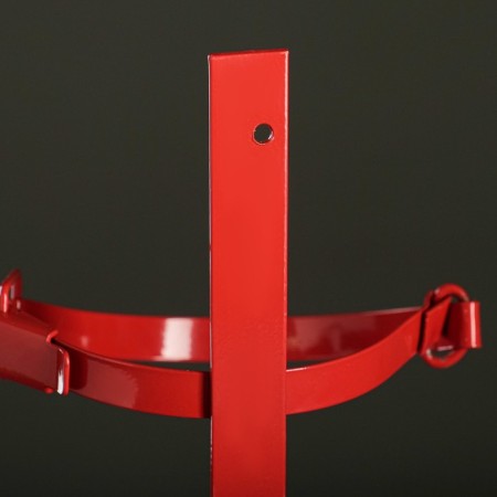 Transport bracket for a TV2 fire extinguisher with a metal latch, diameter 11 cm-3