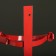 Transport bracket for a TV2 fire extinguisher with a metal latch, diameter 11 cm