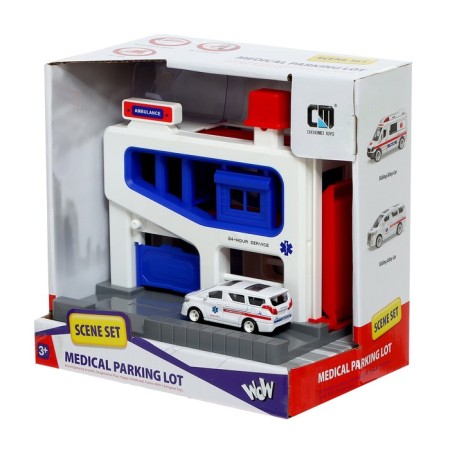 Parking "ambulance", lifting mechanism, 1 machine in the kit, mix-12