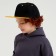 Basebolka with a direct visor for the boy Minaku, size 56, black/yellow color