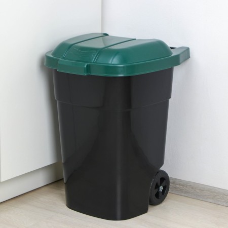 Garbage tank "Garden", 65 l, on wheels, color mix-6