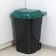 Garbage tank "Garden", 65 l, on wheels, color mix
