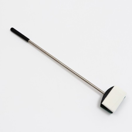 Scraper "Piggon" with a stainless handle, length 65 cm, brush 7.5 x 10 cm-3