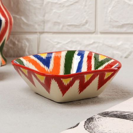 Salennik Rishtan ceramics "Atlas", 14 cm,